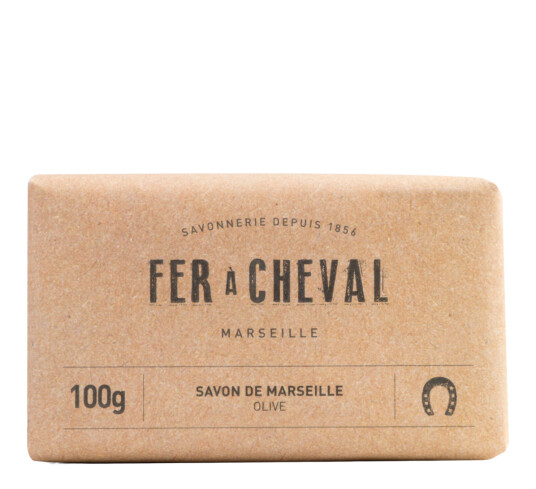 Fer Á Cheval Marseille oliven såpestykke i papir 100g