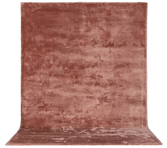 Venture Design Indra viskoseteppe Dusty pink 242 x 171 cm Rosa