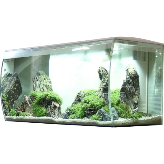 Fluval Flex Led 123ltr akvariesett Hvit