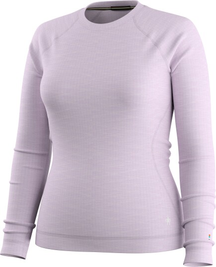 Smartwool Women"s Merino 250 Baselayer Crew Boxed Lavender Sky Heather L Smartwool Women"s Merino 250 Baselayer Crew Boxed Lavender Sky Heather L