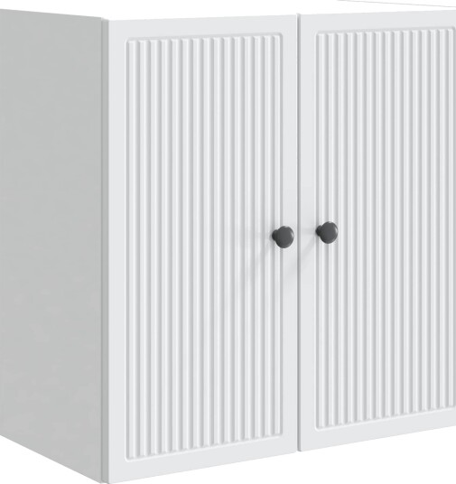 vidaXL Vegghengt skap Hvit 59 x 31 x 60 cm Konstruert tre