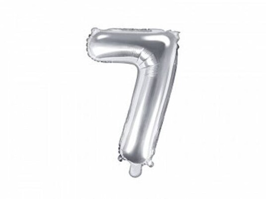 Folie 7 tall 35cm sølv