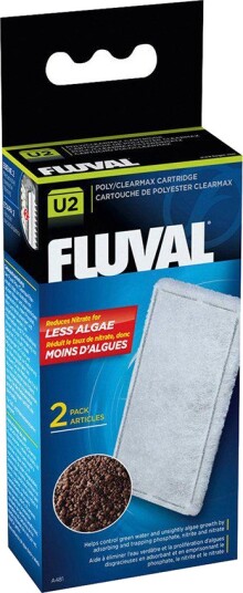 Fluval -Poly/Clearmax Filter Cartridge Fluval U2 (126.2481)