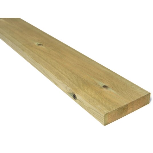Bergene Holm Terrassebord cu impregnert furu 28x120x4500 mm klasse 1
