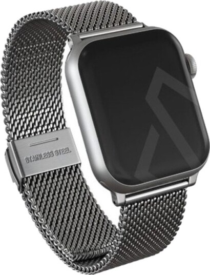 Burga Mesh Elegance Apple Watch Reim 38/40/41mm Sølv Burga Mesh Elegance Apple Watch Reim 38/40/41mm Sølv