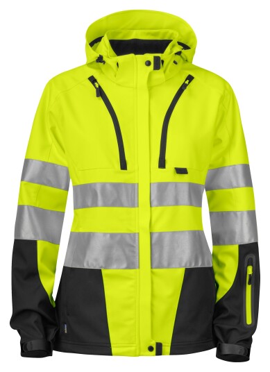 ProJob 6423 Jakke Dame En Iso 20471 Kl 3/2 Yellow/Black XL