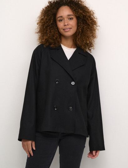 Kaffe Kafanny Short Jacket Black 46
