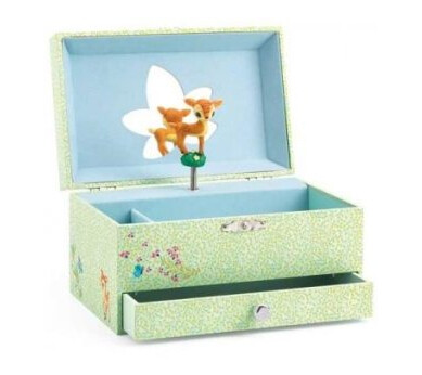 Djeco Musical Box Toy Musical Box Blå Grön 4 År Pojke/Flicka Djeco Musical Box Toy Musical Box Blå Grön 4 År Pojke/Flicka