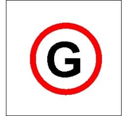 EMERG.SOURCE ELEC.POWER GEN.15X15 PVC 40x40cm