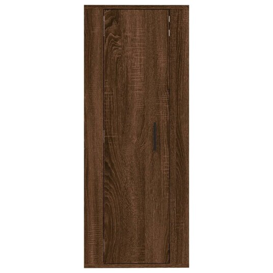 vidaXL Vegghengt TV-benk brun eik 40x34,5x100 cm 8720845667962