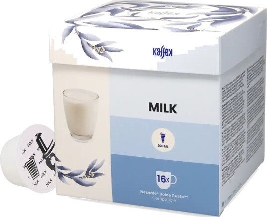 Kaffekapslen | Melk 16 kapsler til Dolce Gusto