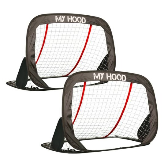 Europlay Fotballmål 2 stk My Pop-Up Mål for Ballspill og Hockey Hood