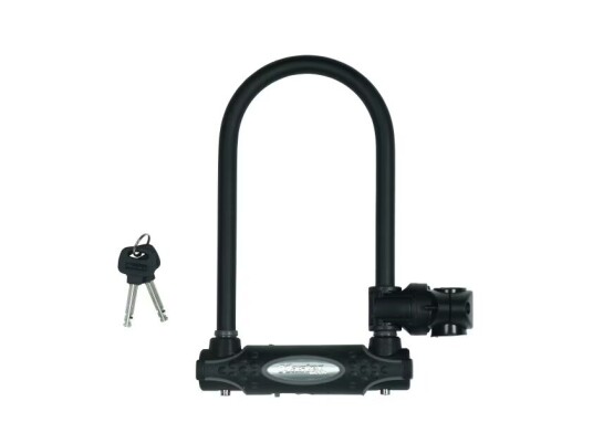 MASTER LOCK 8195EURDPRO, U-lås, Sort, Stål, Vinyl, 1,3 cm, Nøkkel
