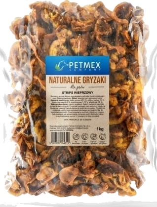 Petmex Strips Av Svin Hundegodteri 1000 G