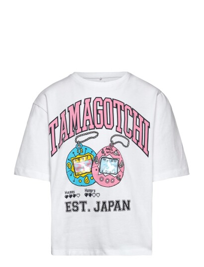 Name It Nkfmula Tamagotchi Ss Nreg Top Box Bfu White 122 128 Name It Nkfmula Tamagotchi Ss Nreg Top Box Bfu White 122 128