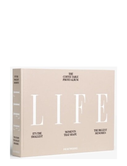 PRINTWORKS Landscape Photo Album Life Cream ONE SIZE