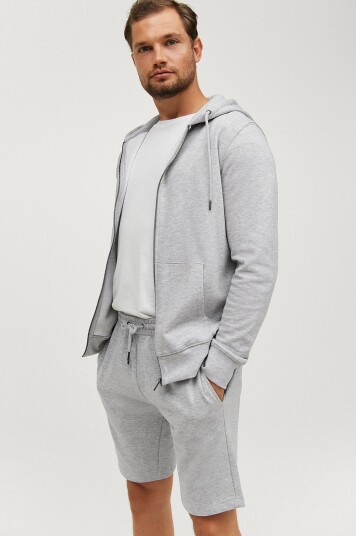 Ellos Collection Sweatshorts Tyson Grå Ellos Collection Sweatshorts Tyson Grå