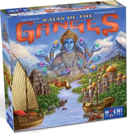Rajas Of The Ganges Brettspill Engelsk 12+ År