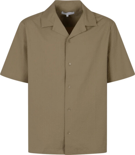 Maison Kitsuné Herre Skjorter Brun M,