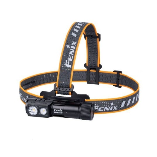 Hodelykt Fenix HM71R 2700 lm / Oppladbar Hodelykt Fenix HM71R 2700 lm / Oppladbar
