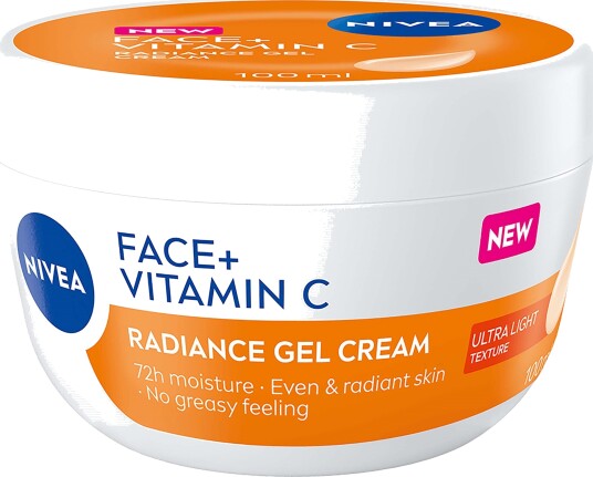 NIVEA FACE+ Vitamin C Radiance Gel Cream 100 ml