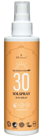Lille Kanin Solspray SPF 30 200 ml - Vannbestandig og Dermatologisk Testet for Barn og Voksne Lille Kanin Solspray SPF 30 200 ml - Vannbestandig og Dermatologisk Testet for Barn og Voksne