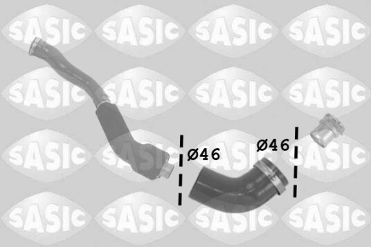 ladeluftslange SASIC 3334042 ladeluftslange SASIC 3334042