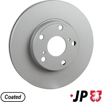 Bremseskive JP GROUP 4863104600 Bremseskive JP GROUP 4863104600