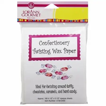 Lorann Karamellpapir  Twisting Wax Pk/100 