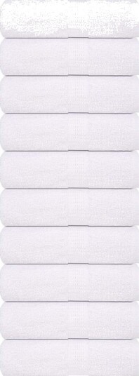 vidaXL Vaskehåndklær FROGN 10 stk hvit 30x30 cm 360 gsm vidaXL Vaskehåndklær FROGN 10 stk hvit 30x30 cm 360 gsm