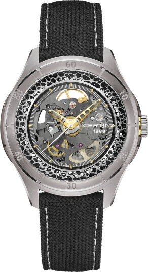 Certina DS Skeleton C0424075608110 - Herre - 42 mm - Analog - Automatisk - Safirglass