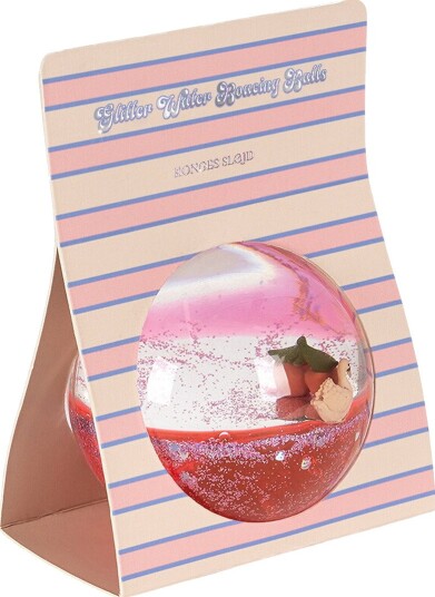 Konges Sløjd Sprettball - 8 cm - Cherry M. Glitter Konges Sløjd Sprettball - 8 cm - Cherry M. Glitter
