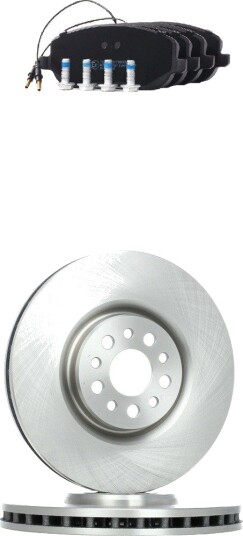 Bremseskiver og -klosser RIDEX 3405B3075