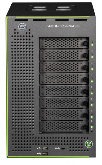 Symply Workspace XE 144TB HDD 144TB HDD Desktop 8-Bay Shared