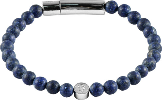 edd. Beads/Buckle Bracelet 6Mm Blue S 18 edd. Beads/Buckle Bracelet 6Mm Blue S 18