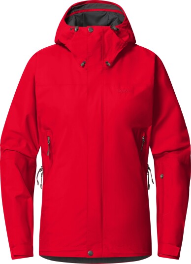 Haglöfs Women"s Astral GORE-TEX II Jacket Bright Red XL Haglöfs Women"s Astral GORE-TEX II Jacket Bright Red XL