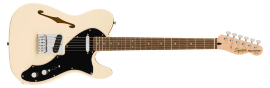Squier Affinity Telecaster Thinline LF Olympic White Squier Affinity Telecaster Thinline LF Olympic White