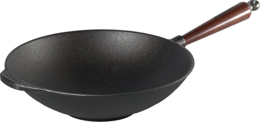 Skeppshult wokpanne med trehåndtak 30 cm