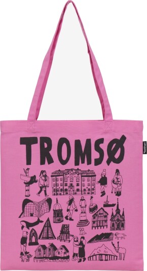 Bokhari Handlenett Anette Moi Tromsø rosa