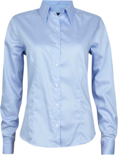 Tracker 5582 Stretchskjorte for damer lyseblå 1 stk STK-558215 Light Blue L