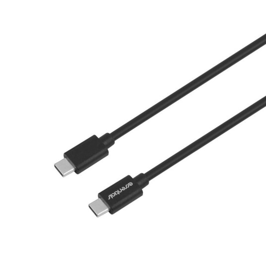 Essentials Usb Type Usb-C - Usb-C Kabel 1m - Svart