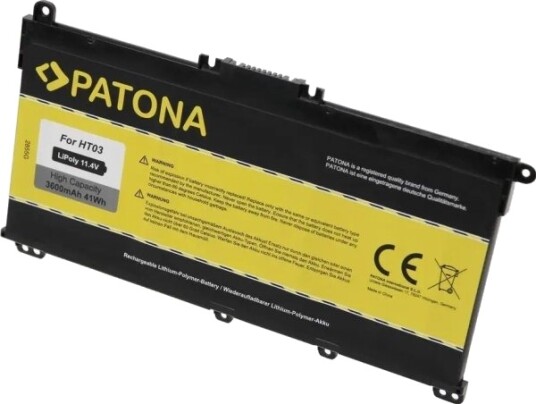 Patona Batteri Hp Pavilion 14/15 3600Mah Li-Pol 11,4V Ht03xl PT2855
