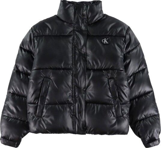Calvin Klein Polstret Jakke Svart Calvin Klein 8 år (128) Dunjakke