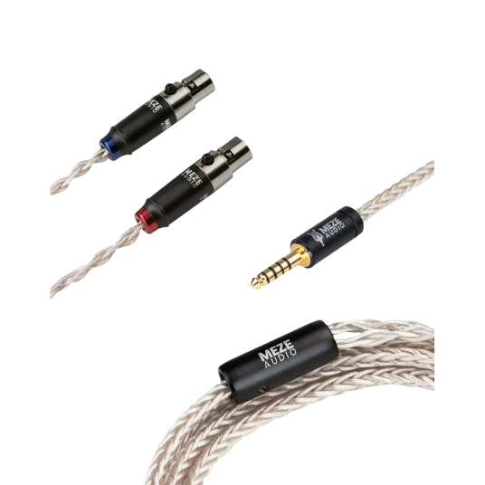 Meze 2x mini xlr   4,4mm kabel Sølvbelagt PCUHD   1,3 meter
