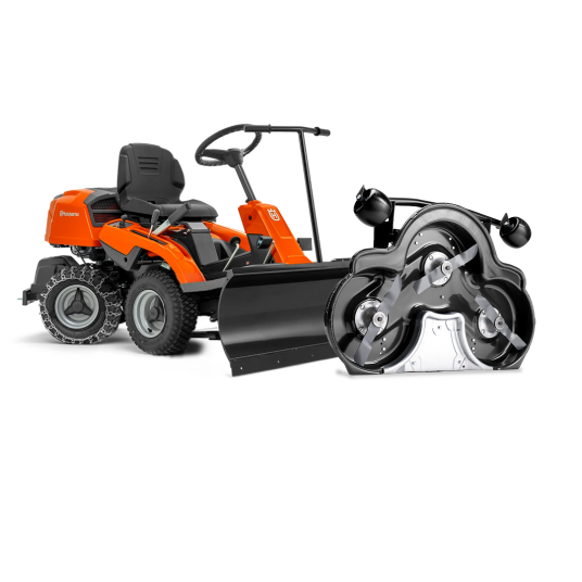 Husqvarna sitteklipper Rider 214C plogpakke