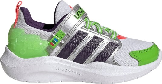 Adidas Performance Sko Lightorama RNR Buzz Ftwwht/Violet/Luc Adidas Performance 32 Sko Grønn Hvit Lilla Sølv