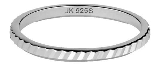 Jane Kønig Small Reflection Blank Ring Sølv SRR01-S-AW2000_56 - Dame - 925 sterling silver