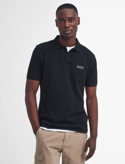 Barbour B.intl Essential Polo Shirt - Black - XXL