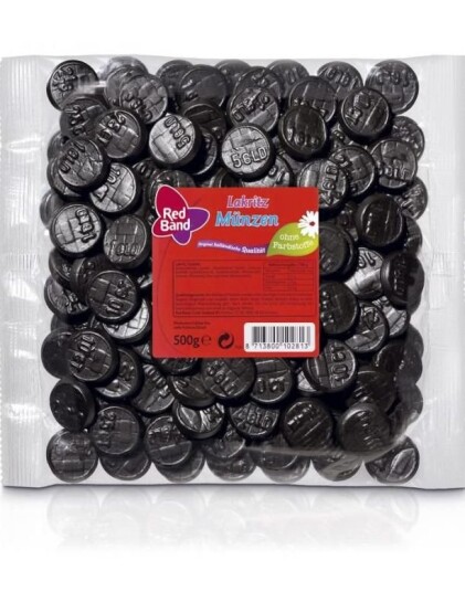 500 gram Red Band Lakris Mynter 500 gram Red Band Lakris Mynter