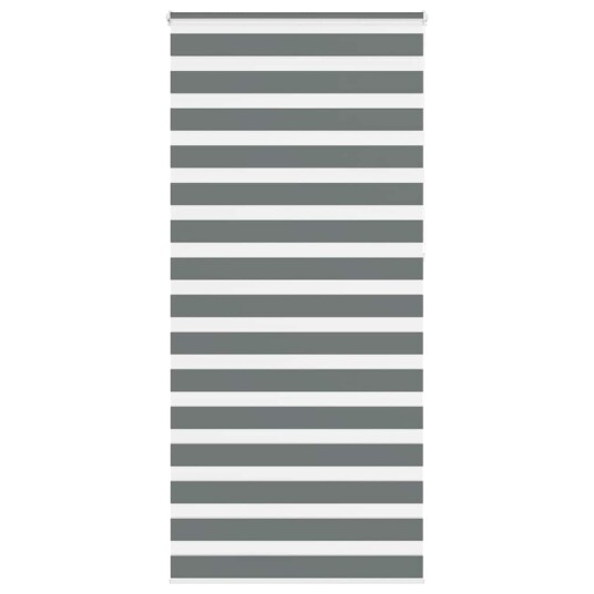 Sebragardin mørkegrå 105x230 cm stoff bredde 100,9 polyester